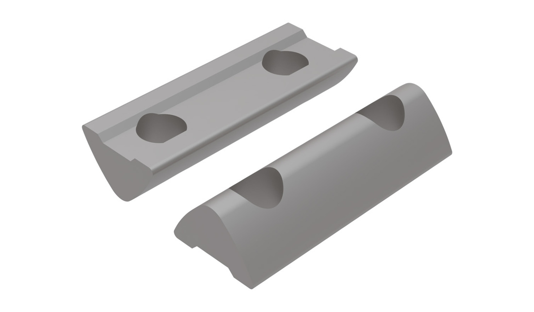 Pivoting Double Slot Nut, 10.5 mm