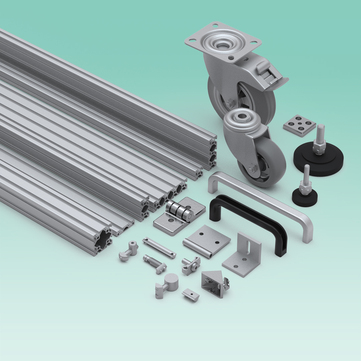 Rollco Aluminium Profile System 20 slot 5