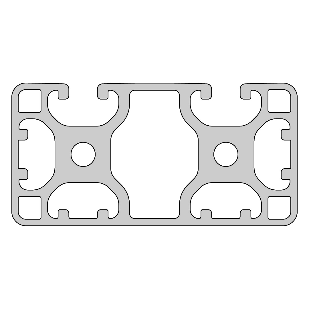 RP1361 aluminium profile 8  80x40 Light 
