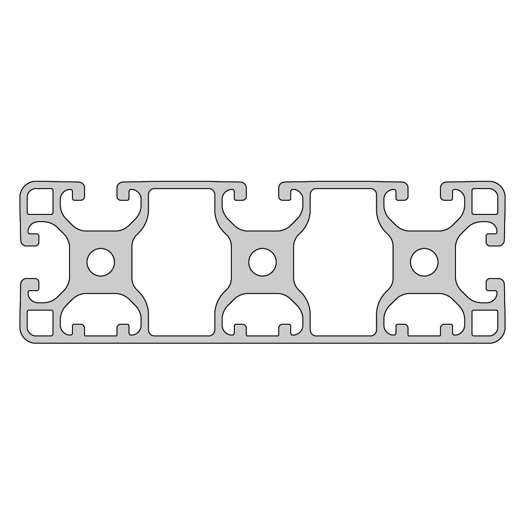 RP1560 aluminium profile 8 120x40 Light