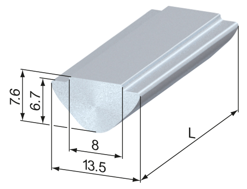 T-Nut Profile, push-in 