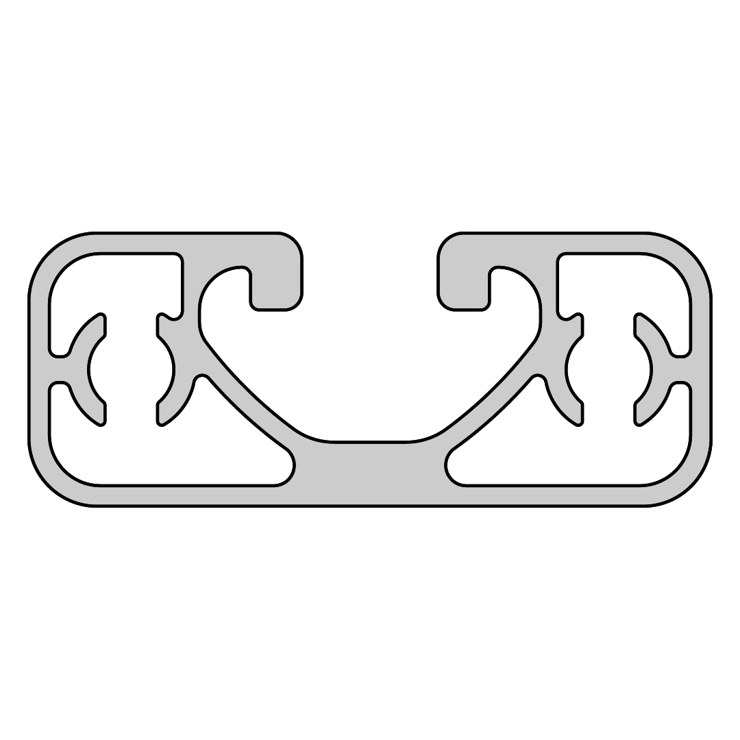 RP1015 aluminium profile 8 40x16 Ultralight