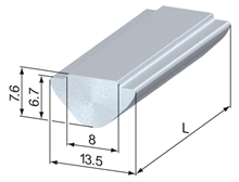 T-Nut Profile, push-in 