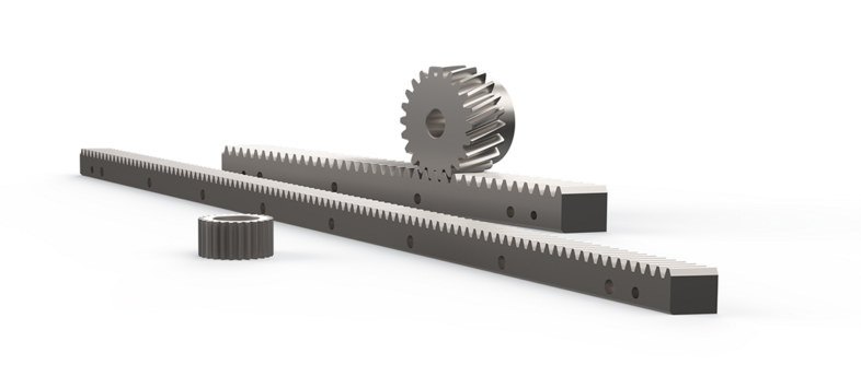 Rollco rack and pinion
