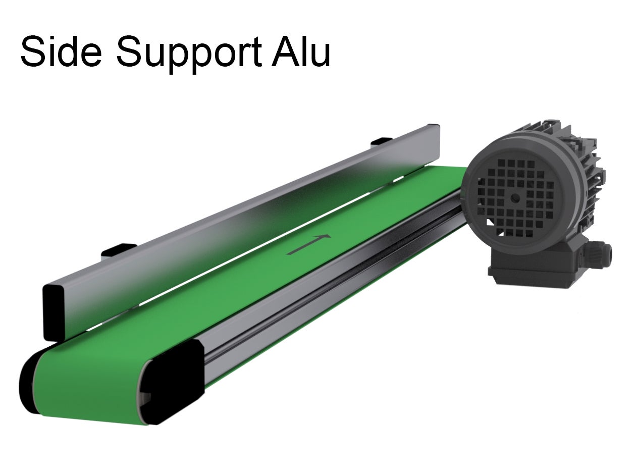 Side Support Alu Belt Conveyor