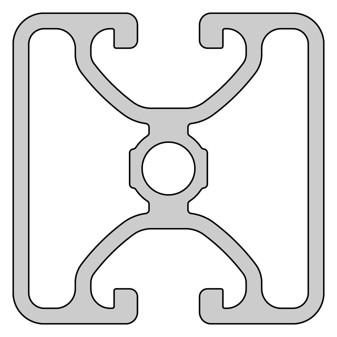 RP1315 aluminium profile 8 40x40 Ultralight