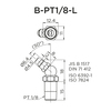 Standard Nipple B-PT1/8-L