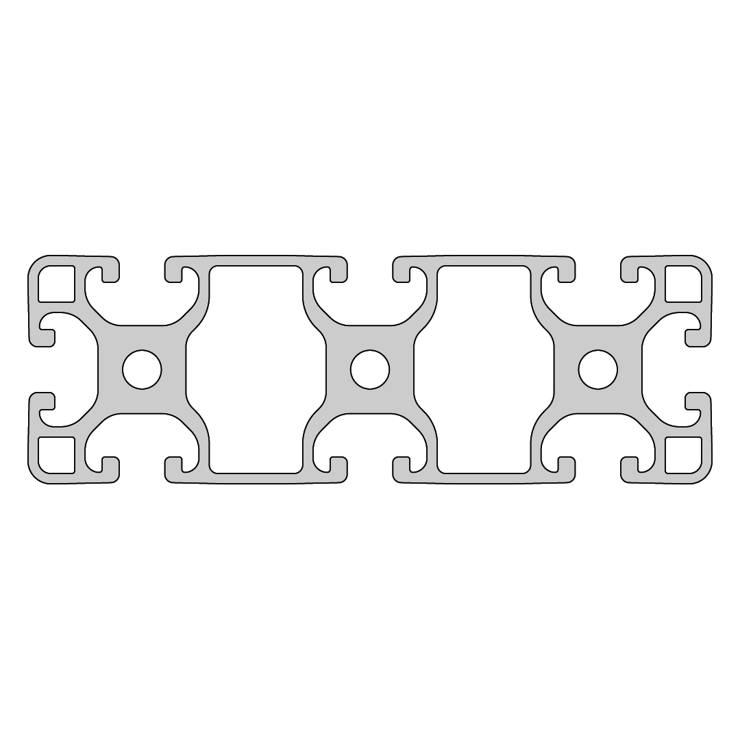 RP1155 aluminium profile 8 120x40 Light