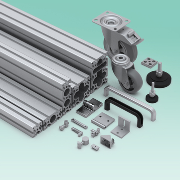 Rollco Aluminium Profile System 40 slot 8