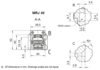 MRJ 40 Linear Unit drawing 6