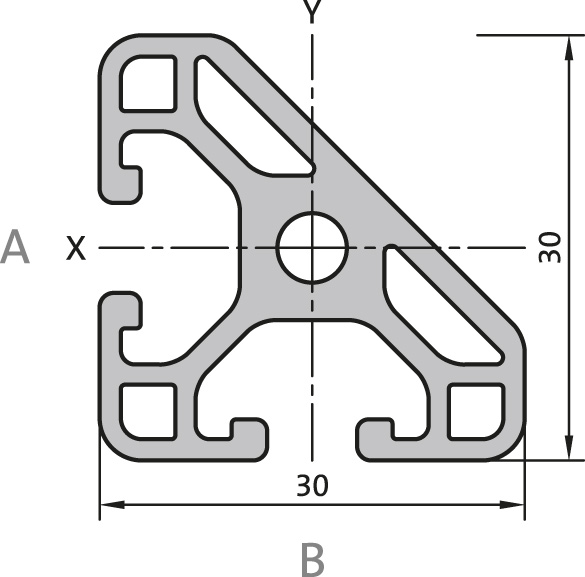 Profile 6 30x30-45° – item