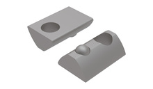 Pivoting Slot Nut, 8.0 × 4.2 mm