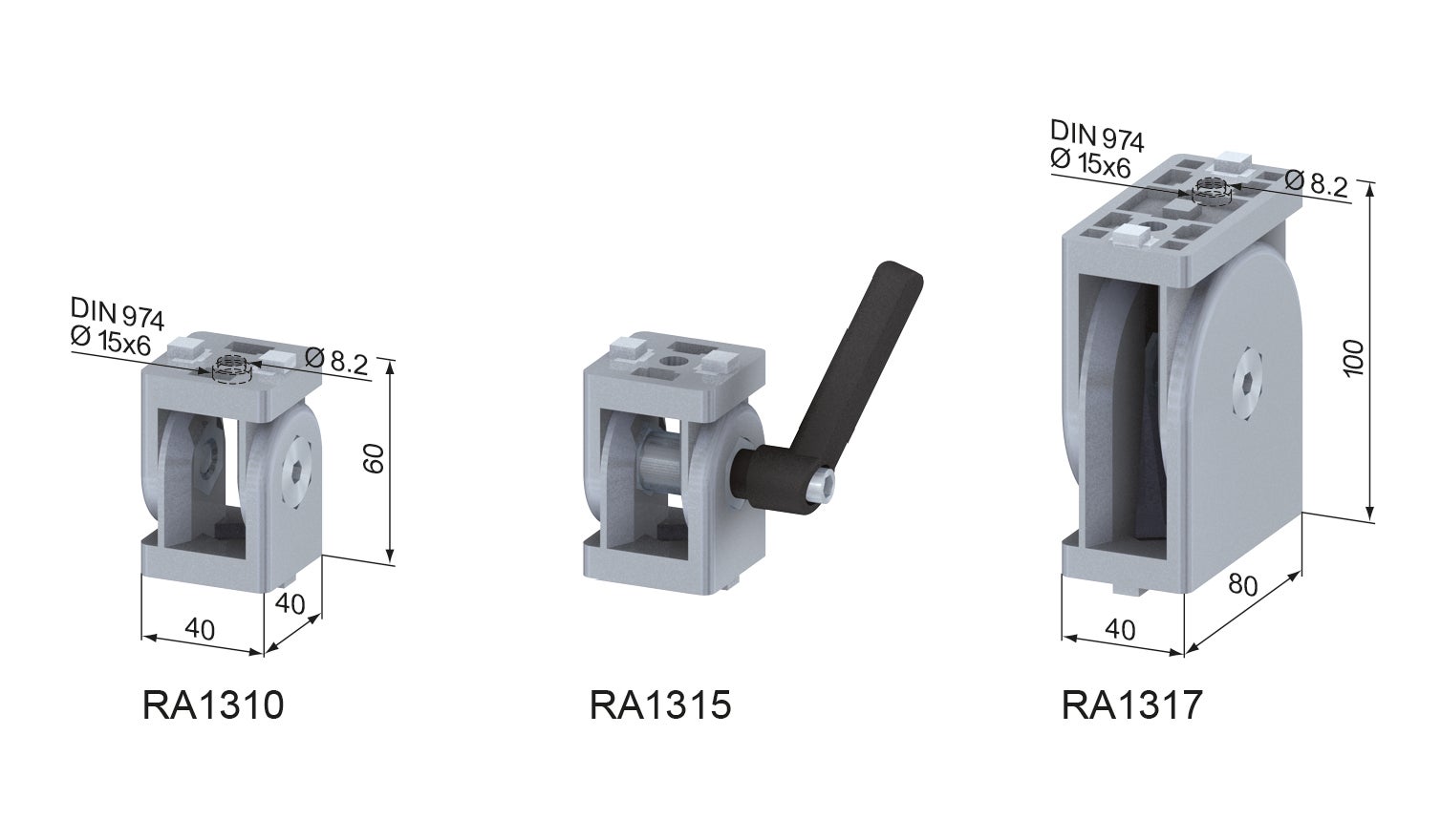 Heavy Duty Joints 40 dimensions
