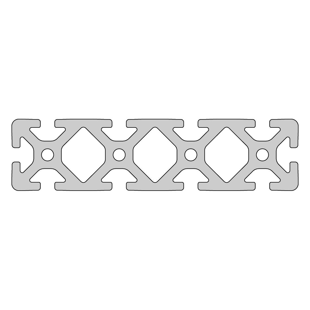 RP1060 aluminium profile 8 160x40 Normal