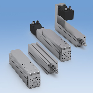Rollco Mini Electric Cylinder and Slider MCE and MSCE