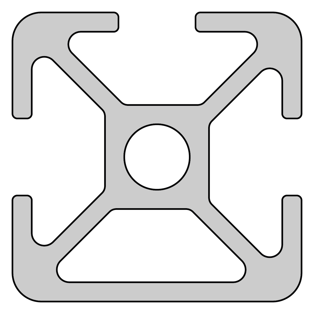 RP2040 aluminium profile 8 30x30 Light 1N