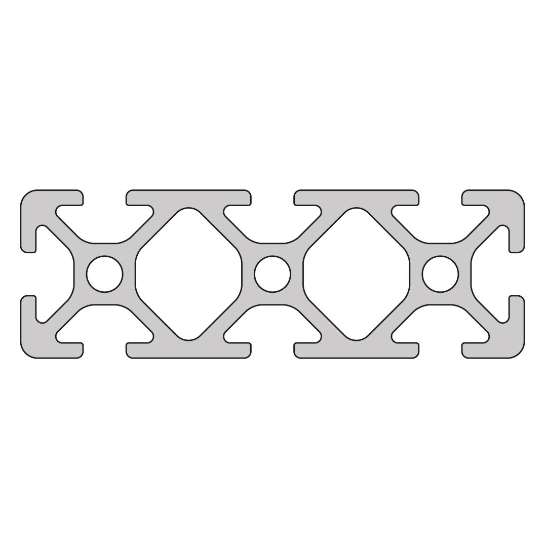 RP4050 aluminium profile 5 20x60 Normal