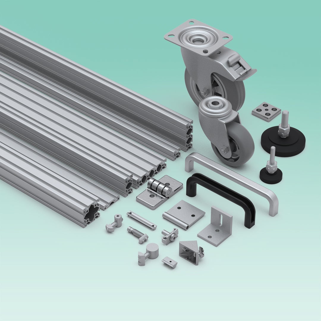 Rollco Aluminium Profile System 20 slot 5