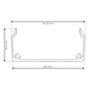 Wiring Duct 40 x 80